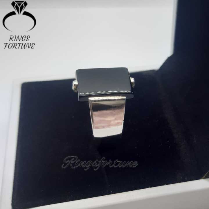 Black%20Aqeeq%20Stone%20Ring%20,%20Natural%20Black%20Agate%20Ring%20,%20925%20Silver%20Ring%20With%20Black%20Onyx%20-%20Image%207