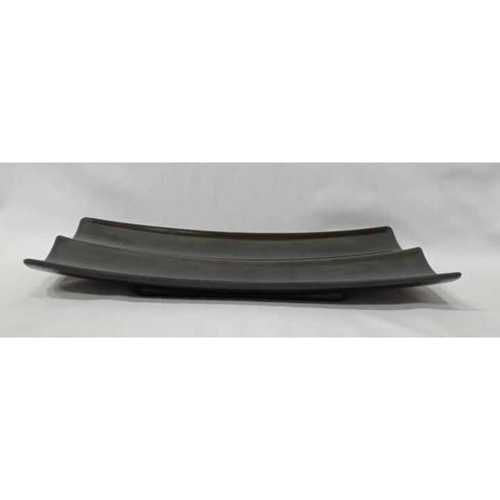 Kabab Platter | Platter for Salad and Kabab | Melamine Serving Tray | Zaroof Melamine Serving Platter