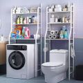Bathroom Storage Shelf Over Toilet 2-3 Tiers Stainless Steel Toilet/Washing Machine Rack Bathroom Space Saver Organizer Holder. 
