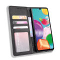 Suitable For Samsung A41 Japanese Version Mobile Phone Shell Galaxy A41 Mobile Phone Leather Case Magnetic Suction Flip Sc-41A Japanese Card Luxury Easy Mobile Phone Case Cover Back Soft Square Side Protection Anti-drop Edge. 
