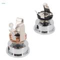 Electric Guitar Jack Plug Sockets Guitar Stereo Output Sockets Input Output Sockets for Electric Guitar Guitar Parts Replacements 1/4 inch. 