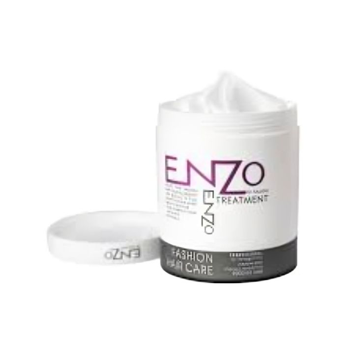 Brazilian keratin hair mask for ENZO hair treatment 500ml jar (formulated in Italy)