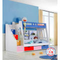 Multifunctional Kids Bunk Bed with Storage and Slide - Colorful Design for Boys and Girls, Includes. 