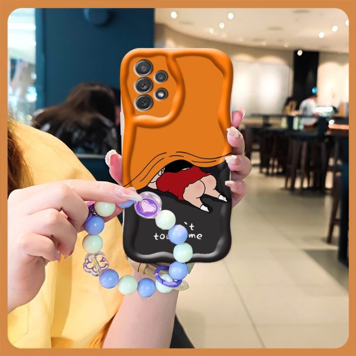 For Girls luxurious Phone Case For Samsung Galaxy A72 4G/5G/SM-A726B originality Love bracelet Pendants romantic lovely