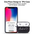 Custom Airpods 2 Case Luxury DIY Design Name Love Heart Funda Silicone Cover For Airpods Pro Case Cute Pod Earphone Accessories. 
