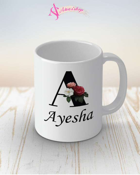Ayesha name mug
