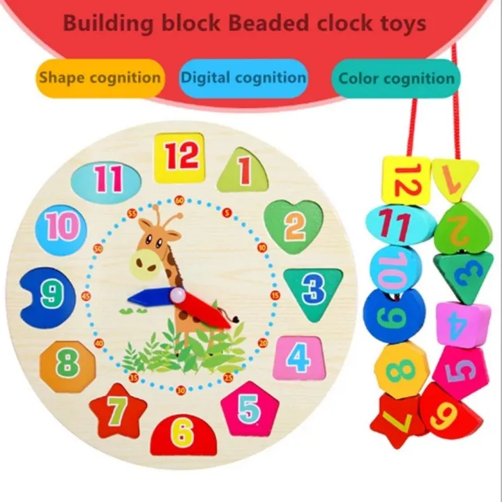 Montessori%20Analog%20Clock%20for%20Kids,%20Preschool%20Number%20Teaching%20Educational%20Learning%20Clock%20Toy%20-%20Multi%20Color%20-%20Image%205