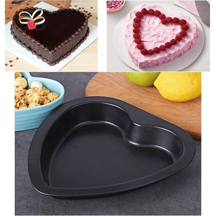 Heart%20Shape%20Cake%20Pan%20Non%20Stick%20Size%20:%20Small%207%20Inches%20And%20Medium%209%20Inches%20-%20Image%202