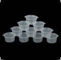 Disposable Dip Sauce Containers with Lid / boxes / cup / Containers 50 pcs 60ml 2oz. 