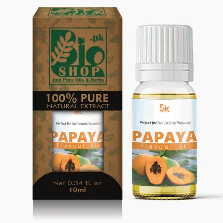 Papaya Flavour oil for DIY Beauty Recipes.