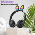 Amamia Wireless Headphone Intelligent Noise Reduction Wireless Bluetooth-compatible Rabbit Ears Headphones. 