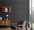 Modern 3D Brick Wallpaper Self Adhesive Waterproof Wall Panel Living Room Mould Proof Wall Sticker Formaldehyde-free Home Decor. 