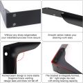 2pcs Heavy Duty Shelf Bracket Industrial Floating Shelf Bracket Max Load 300 Pounds Wall Mounted Metal Shelf Support Right Angle Shelves Brackets, 2 Sizes Available 10 inch, 12 inch. 