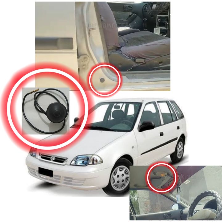 Cultus Door switch / inner roof light switch sensor ( 1 ) piece Black colour  Suzuki cultus