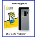 Samsung Galaxy J3 Pro Back Matte Protector Soft Skin Sheet Soft Film Protection For Samsung Galaxy J3 Pro J330 - Samsung Galaxy Note 9 Complete all Sides Border Matte Protector For Samsung Galaxy Note 9 - 2pcs. 