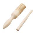 【Funny Bunny Toy Store】Musical Instrument Children Toys Sound Tube Single-threaded Ring Percussion Cylinder Croak Frog Barrel. 