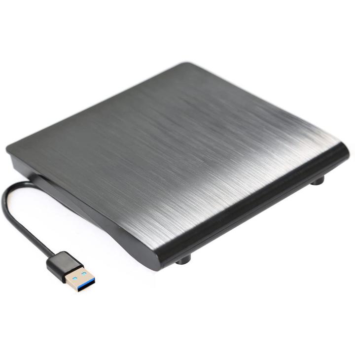 External ODD HDD Device CD Drive Case, High Speed Data Transfer USB 3.0 SATA DVD CD-ROM Burner Enclosure 9.5mm