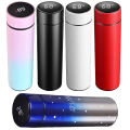 TEMPERATURE WATER BOTTLE, Temperature Display Water Bottle 500 ml, Smart Thermos Flask LED Display, Temperature Water Bottles for School & Gym & Sports, Sports Water Bottle, Water Bottle with Temperature Display, Water Bottles for Girls,. 