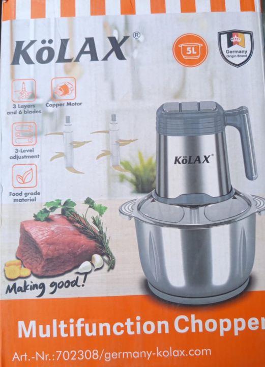 Portable%203%20Litre%206%20Titanium%20Blades%20Stainless%20Steel%20Electric%20Meat%20Grinder%20/%20Chopper%20/%20Mincer%204%20%20/%206%20Blades%20Silver%20Crest%202%20in%201%201000%20watts%20with%20Mixer%20Kolax%20/%20Silver%20Crest/%20GSNationa%20Kenwood%20-%20Image%208