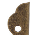20Pcs Metal Corner Protector Triangular Guards For Wooden Box Free Post. 