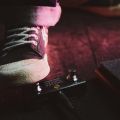 HOTONE Dual Footswitch Pedal Momentary 2-Way Pedal Switcher Foot Controller Ampero Switch 1/4-Inch. 