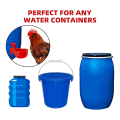 Chicken Water Cups, Automatic Chicken Waterer Kit for Poultry Filling Waterer Poultry Drinking Bowl for Chicken. 