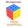 Rubik Cube Stickerless 56mm Qiyi Warrior S Rubiks Cube 3x3 - Magic Speed Cube Puzzle Toys Rubik's Cube 3x3, Memory and Responsiveness Rubik Cube, Concentration Rubic Cube ( 56mm ) Rubix Cube. 