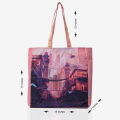 Traverse  Canvas Printed Tote Bag for Women- Market Bag, Cute Tote Bag Aesthetic Purse, Handbag for Work, Book Bag, Accessories, Supplies, Office, School - 16x15 Inches Bags hand bag for girls bags for girls. 