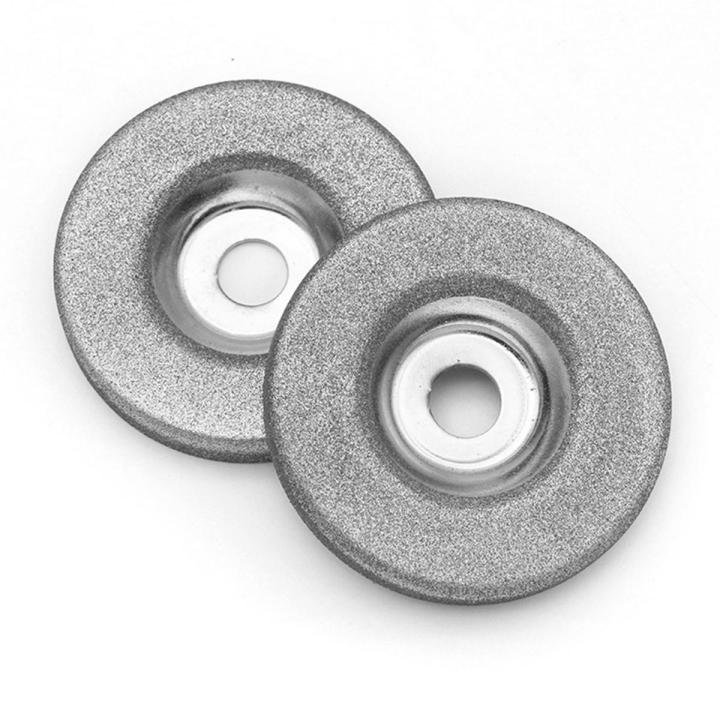 OUMERY 2Pcs 50mm Diamond Grinding Wheel Circle Disc for Electric Multifunctional Sharpener Grinder Sharpening Accessories