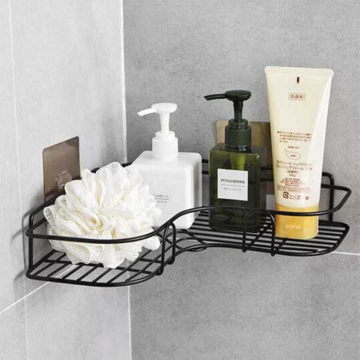 Bathroom%20Kitchen%20Multiple%20Racks%20Self%20Adhesive%20Shower%20Plastic%20Triangle%20Wall%20Mount%20Corner%20Shelf%20Storage%20Basket%20-%20Image%205