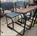 Soft Seat Namaz or Prayer Chair for Old People - Adjustable Back and Sajda Wood. 