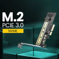 PCIE to M2 Adapter NVMe M.2 PCI Express Adapter 32Gbps PCI-E Card x4/8/16 M&B Key SSD Computer Expansion Add On Cards. 
