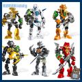 Hero Factory Bionicle Robot Action Figure Model Building Blocks Compatible Lego Toys for Kids 2021. 