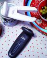 CULINARE SAFETY CAN MANUAL OPENER 6 1/2" Heavy Duty Can Opener Kitchen Gadgets - Home Can Opener Manual - Easy to Use Hand Held Can Opener, Effortlessly Open Cans, White, Stainless Steel. 