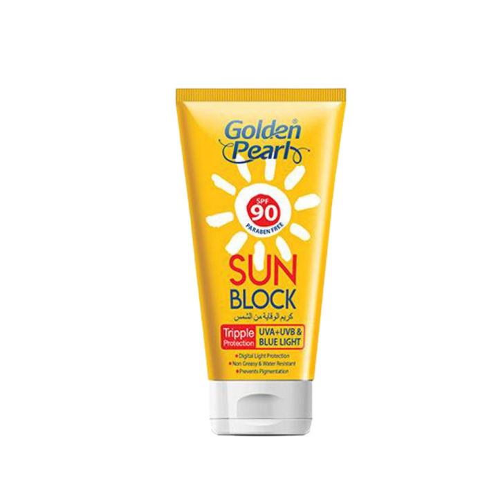 Golden Pearl Sun Block SPF 90 Tube 60 ml