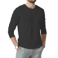 MK Garments - Long Sleeves Round Neck Plain Tshirts For Men. 