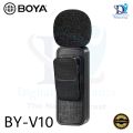 BOYA BY-V10 New Wireless TYPE-C Microphone - Omnidirectional USB-C Condenser Microphone for Vloggíng YoúTube LíveStréam Recording. 