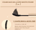 Focallure FA160 Staymax Waterproof Mascara & Eyeliner 2 In 1. 