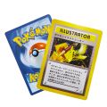 Pokemon Cards Flash DIY Pikachu Illustrator Cards Battle Game Classic Pokémon Card Collection gift for Children boy's toy. 