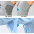 10Pcs Disposable Non-woven Invisible Armpit Sweat Absorbent Stickers / Deodorant Fabric Cotton Underarm Care Absorb Sweat Self-adhesive Pads. 