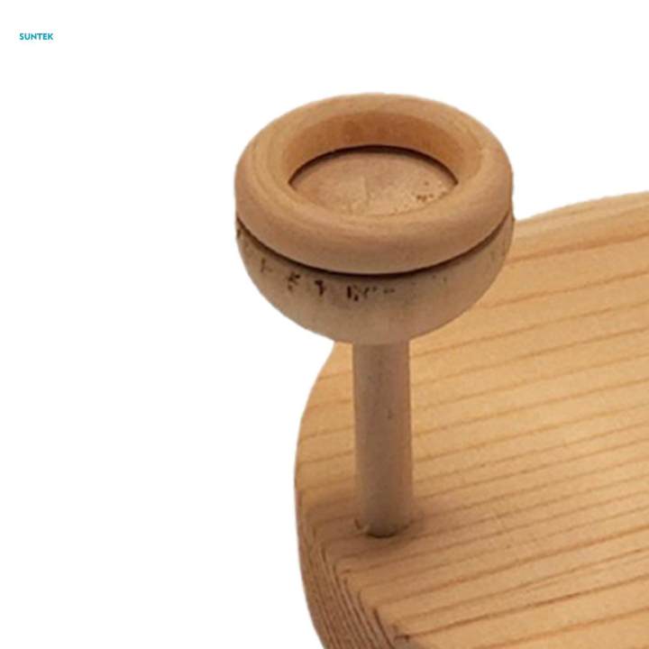 Baseball%20Display%20Stand%20Portable%20Table%20Centerpieces%20Wood%20Seat%20for%20Collections%20Crystal%20Ball%20-%20Image%206