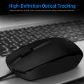 HP M10 Portable Ergonomic Design Computer Mouse Wired Usb Business Office Mouse HP Original HPs M10 BLACK COLOR Optical Laptop Mouse Portable Desktop Notebook Computer Office USB Wired Gaming Black New Mouse. 