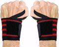 Wrist Wraps for Men and Women Weightlifting ,Wrist Straps with Thumb Loops - 1 Pair Fitness Bands Workout Wrist Support for Gym, Crossfit, Powerlifting & Strength (Random Colour). 