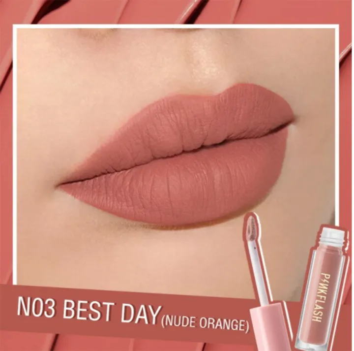 PINKFLASH%20%20Matte%20Water%20Proof%20Liquid%20Long%20Lasting%20Transfer%20Proof%20Lipscream%202.3ml%20-%20Image%203