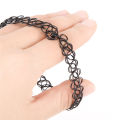 Vintage Hippy Stretch Tattoo Choker Necklace Bracelet Elastic Chocker Henna New. 