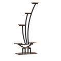 ARA Curved Plant Shelve Rack Decor. 