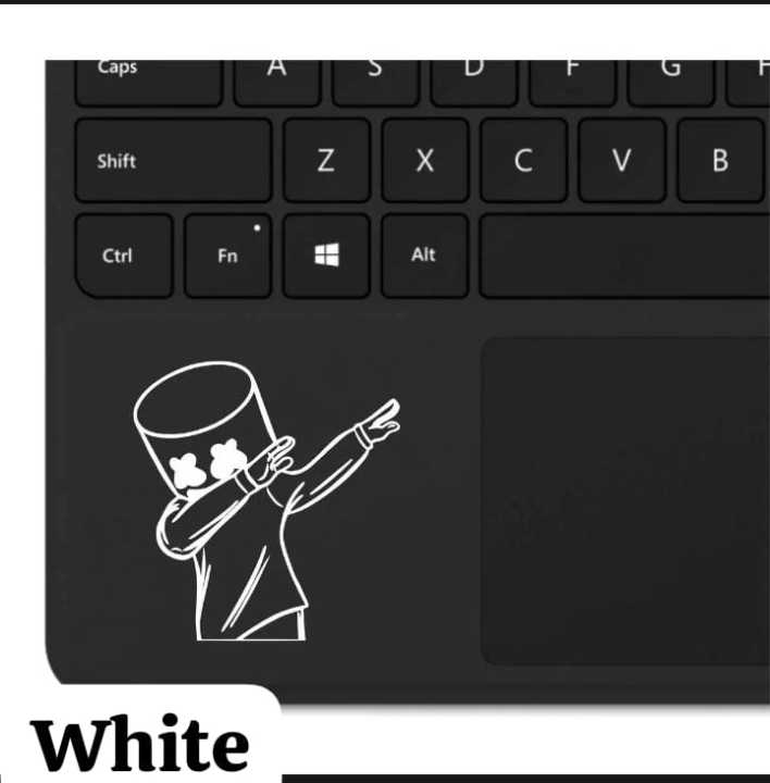 Dj Marshmallow Laptop Skins High Quality Skin & Decal Stickers at Best Price in Pakistan Vinyl Decal Laptop Stickers