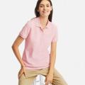 ATS-WOMEN Stretch Pique Short Sleeve Polo Shirt. 