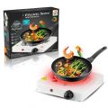 Electric Stove for cooking, Hot Plate heat up in just 2 mins, Easy to clean, 1000W, Automatic electric cooking pots 1.2 liter only To Reheat Food. 