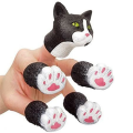 B Squirrel Finger Puppet Set, Animals Puppet Show Theater Props, Weird Stuff Gifts Easy Install Easy to Use. 